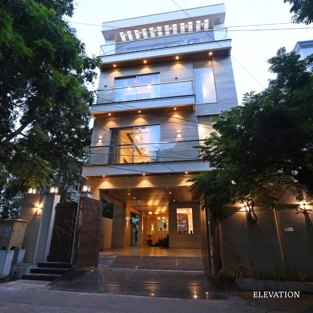 High-End Residential Exterior Design in Tamil Nadu - Image 106